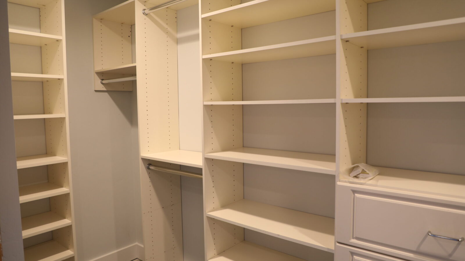 Closet left side